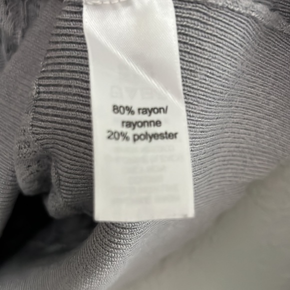 Gray 3/4 sleeve cardigan - Picture 5 of 6